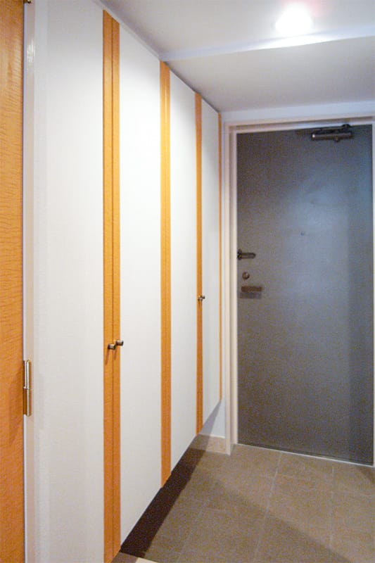 リフォーム後の玄関