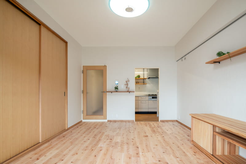 リフォーム完成:リビングダイニング