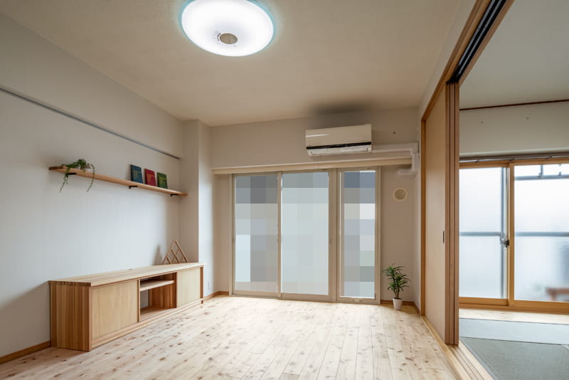 リフォーム完成:リビングダイニング