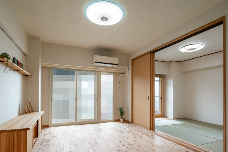 リフォーム完成:リビングダイニング