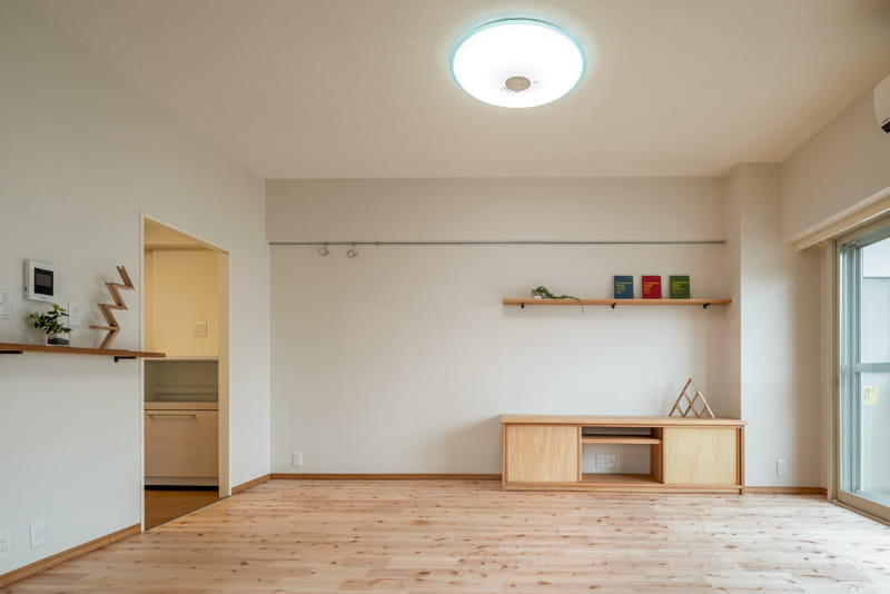 リフォーム完成:リビングダイニング