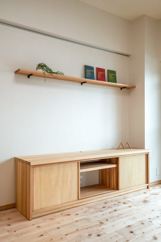 リフォーム完成:リビングダイニング