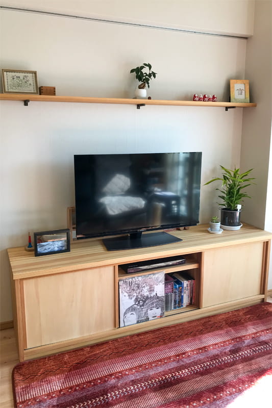 リフォーム完成:リビングダイニング