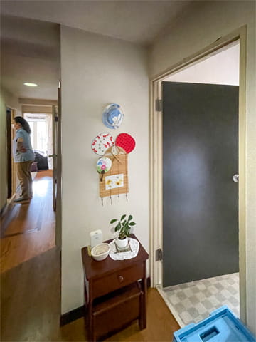 リフォーム前の玄関