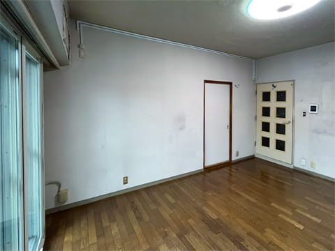 リフォーム前のリビングダイニング