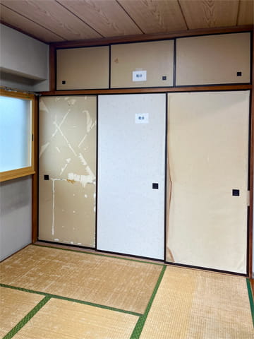 リフォーム前の和室