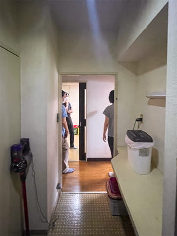 リフォーム前の家事室